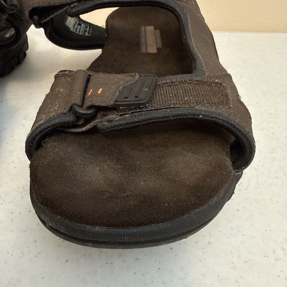 Skechers Relaxed Fit Memory Foam 360 Sandals Brown Men’s Size 10 SN 64487 - Picture 5 of 15